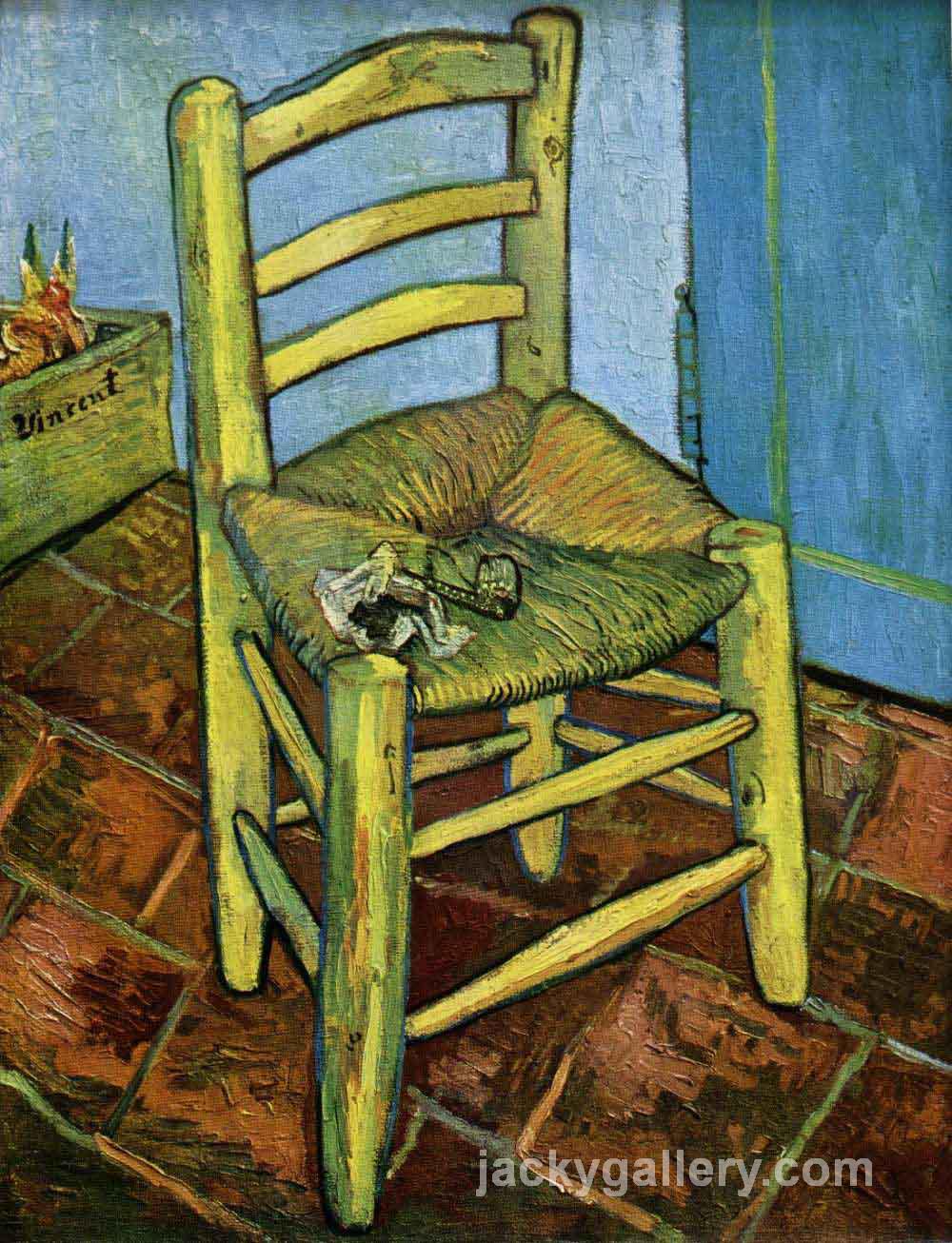 Chair with Pipe, Van Gogh painting